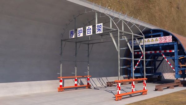 梧州隧道施工动画制作公司 - 隧道施工工艺和施工方法 - 隧道施工汇报动画视频 - bim 工程施工动画